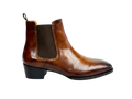 Tan Tag Leo Tag Chelsea Loafers
