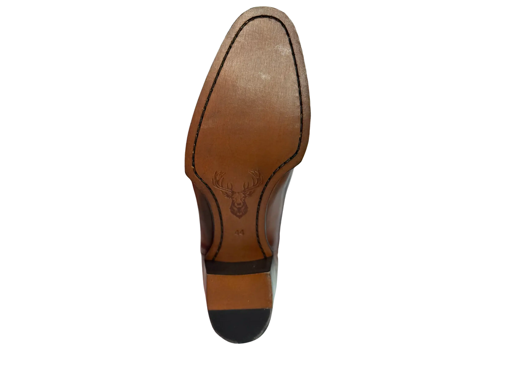 Tan Tag Leo Tag Chelsea Loafers