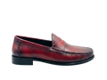 Cherry Handpainted Moccasin Loafers
