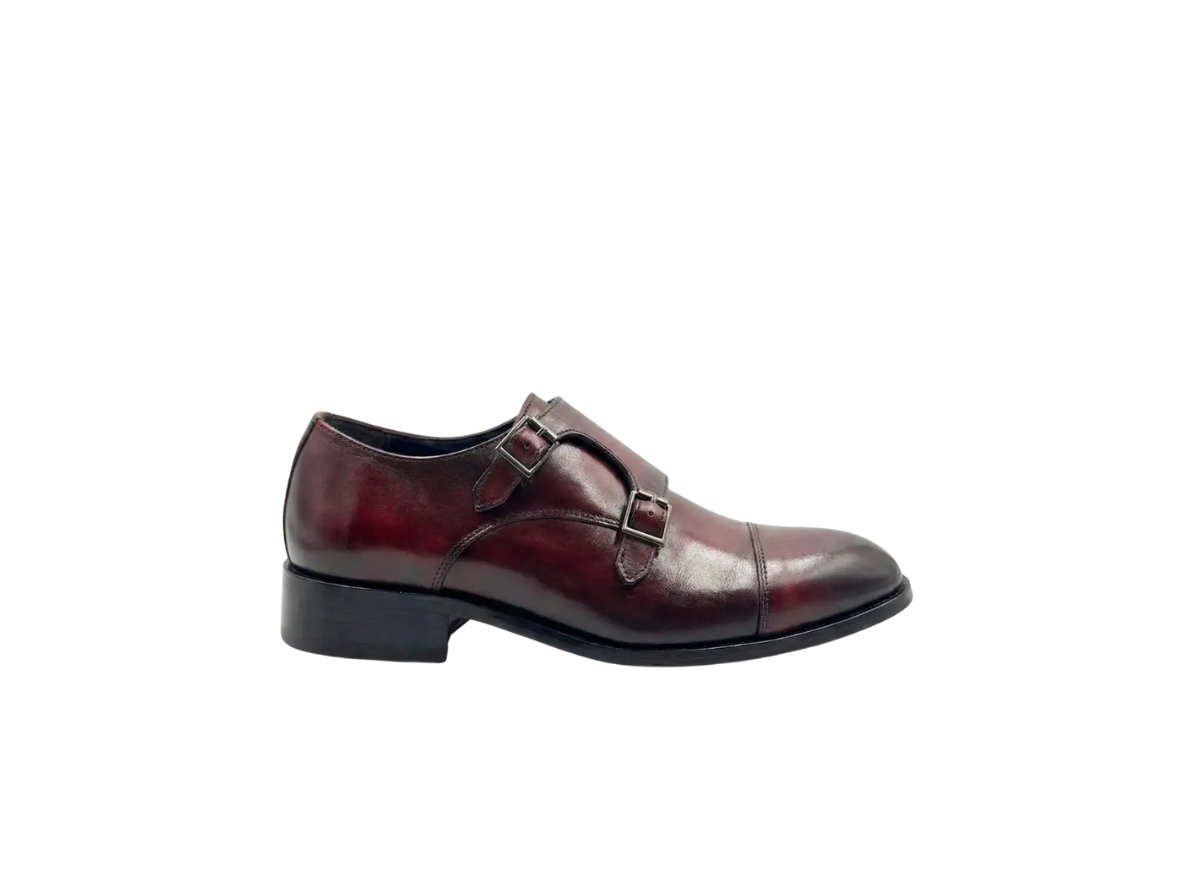Cherry Double Monk Strap