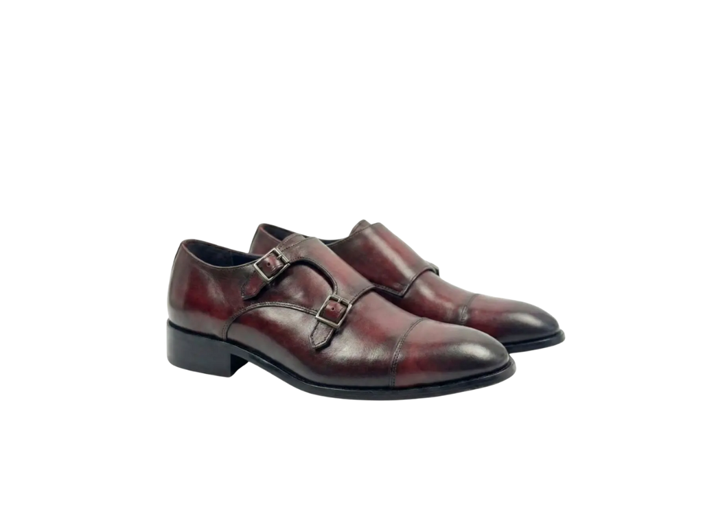 Cherry Double Monk Strap