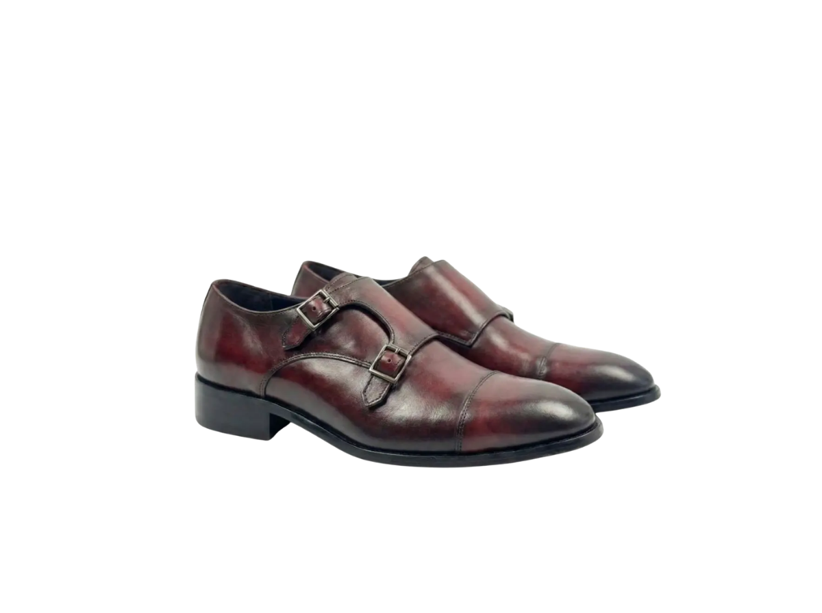 Cherry Double Monk Strap