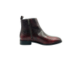 Cherry Croco Handpainted Chelsea Boots