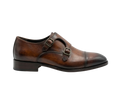 Brown Double Monk Straps The Loafers