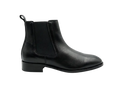 Black Softy Leather Chelsea Loafers
