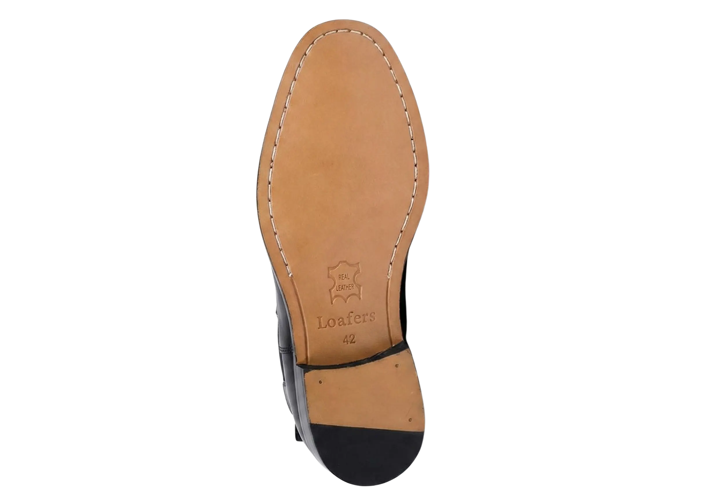 Black Softy Leather Chelsea Loafers