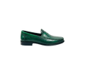 Green Handpainted Moccasin