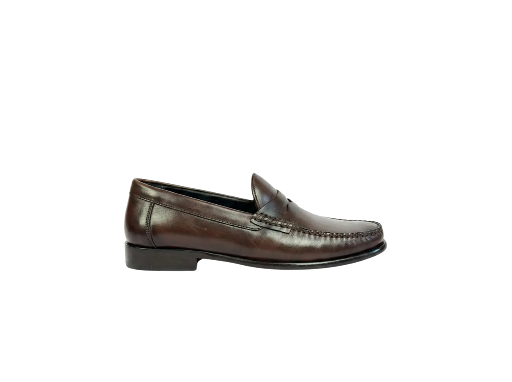 Brown Mocassin Handpainted Moccasin