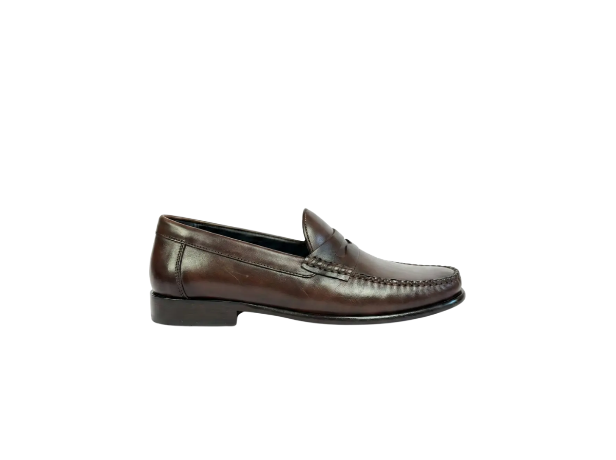 Brown Mocassin Handpainted Moccasin