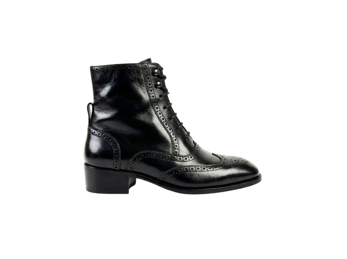 Black Tag Leo Lace-Up Boots