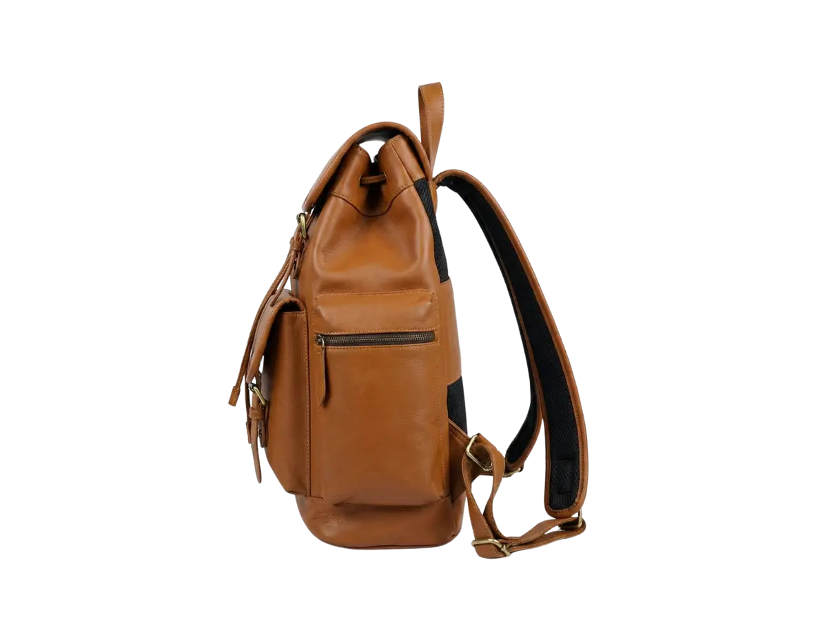 Camel Bagpack Loafers