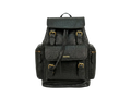 Black Croco Bagpack Loafers