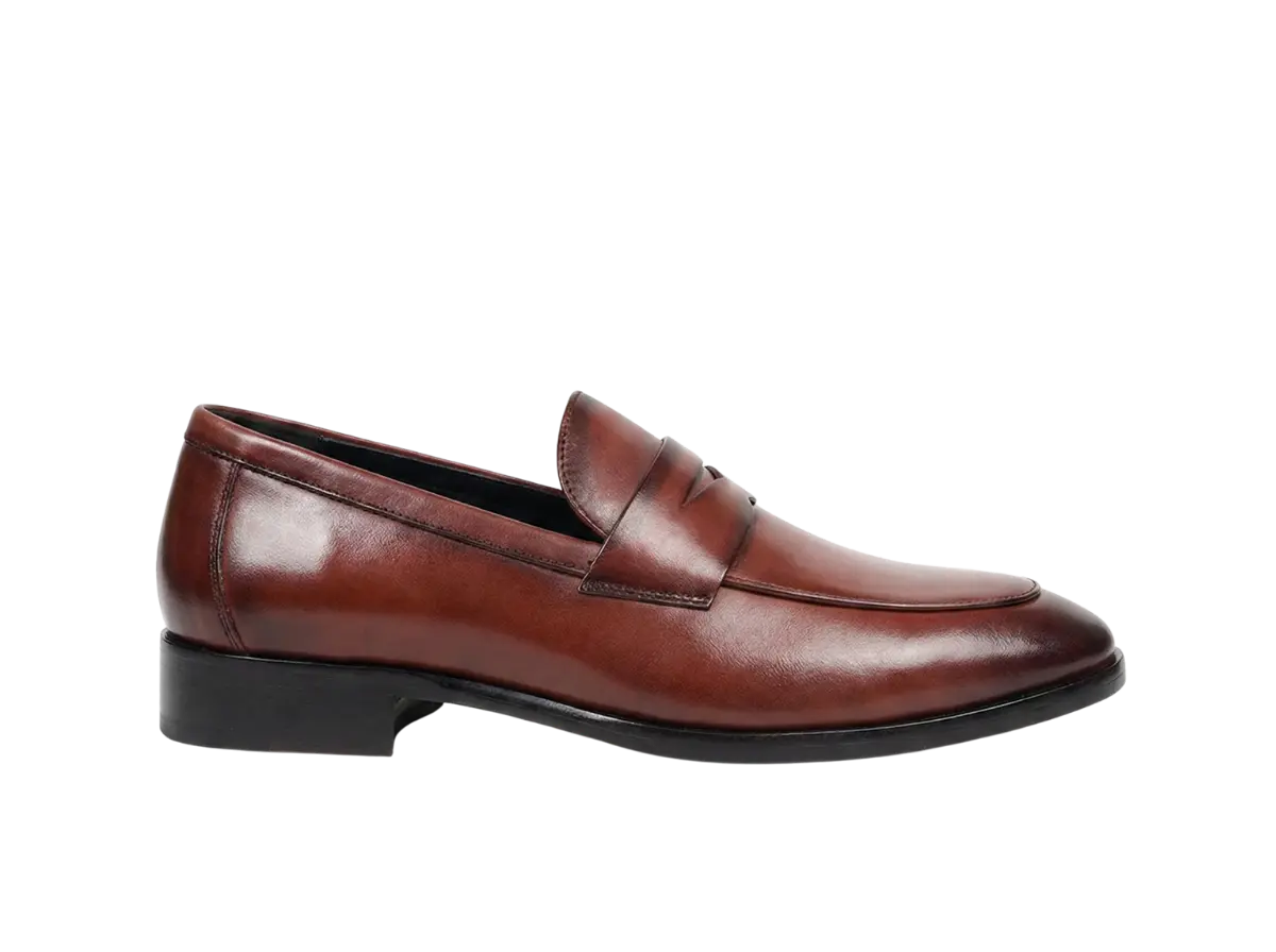 Red Luxe Loafers Loafers