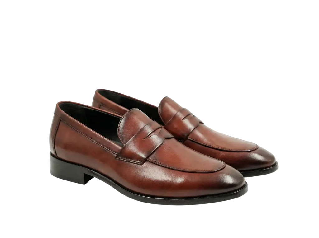 Red Luxe Loafers Loafers