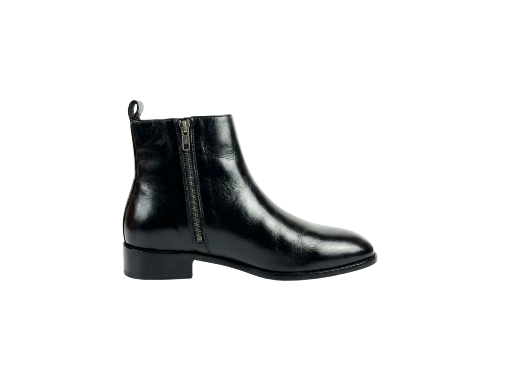 Black Softy Zipper Chelsea