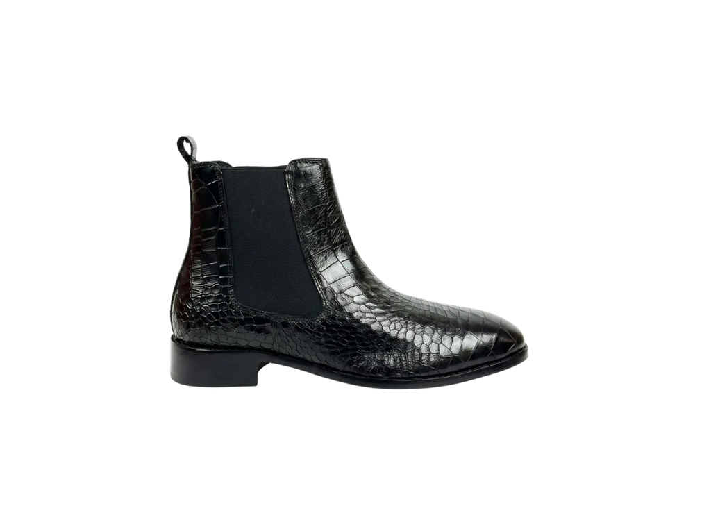 Black Croco Chelsea