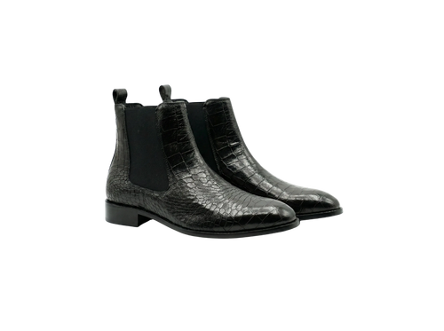 Black Croco Chelsea