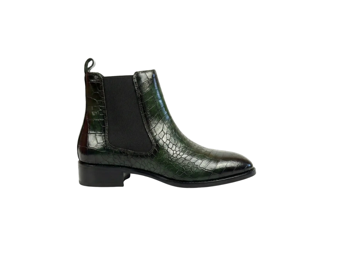 Green Croco Chelsea