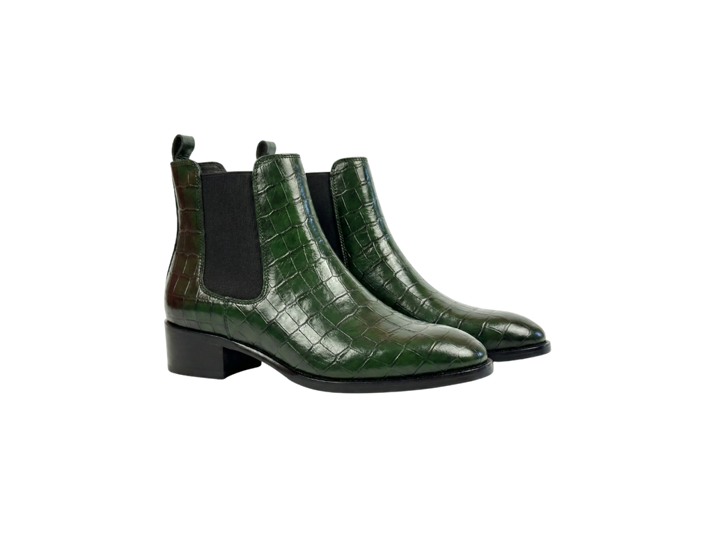 Green Croco Chelsea