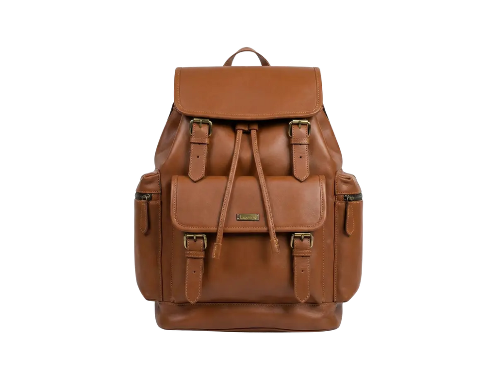 Camel Bagpack Loafers