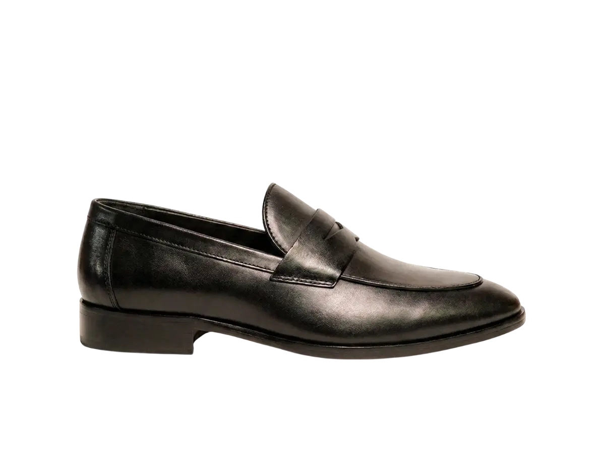 Black Luxe Loafers Loafers
