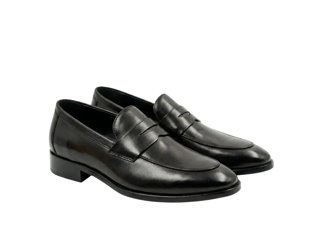 Black Luxe Loafers Loafers