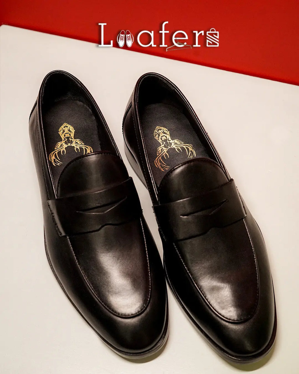 Black Luxe Loafers Loafers